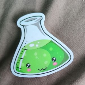 Cute Green Beaker Sticker 🔥🔥🔥20/$10, Bundle And Save